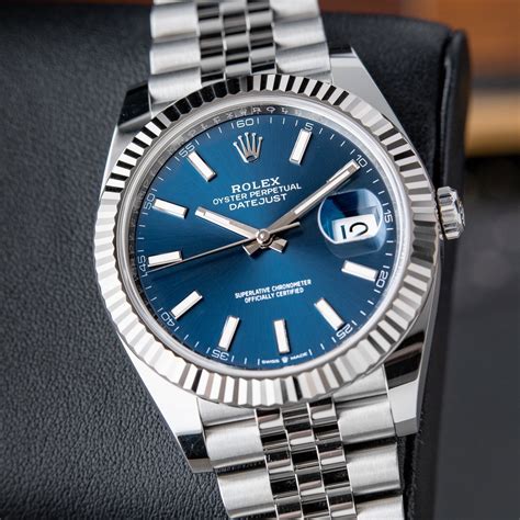 rolex datejust blue jubilee|Rolex Datejust 41 bezel.